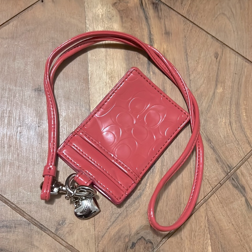 Coach card holder